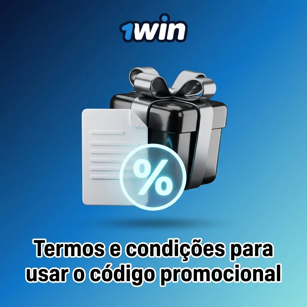 Ilustração de termos e condições da 1win destacando regras de bônus, rollover, elegibilidade e prazos