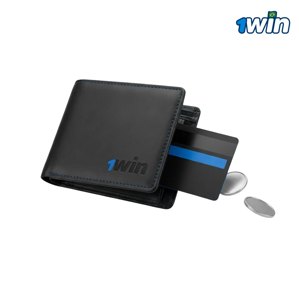 Infográfico da 1win Brasil mostrando limites de depósito e saque em reais, opções via Pix e boleto e bônus de boas-vindas