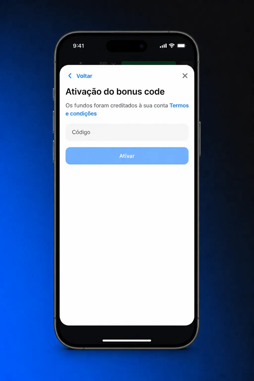 Passo a passo para usar código de bônus 1win no cadastro, caixa e depósito via Pix, cartão ou cripto