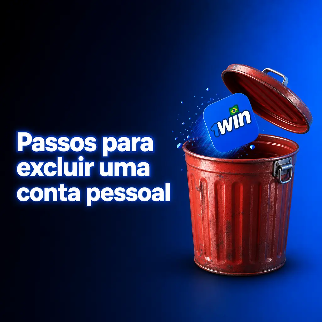 Passos para excluir uma conta pessoal