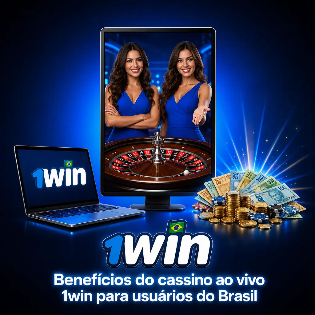 Benefícios do cassino ao vivo 1win para usuários do Brasil