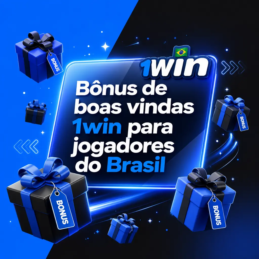Imagem promocional do bônus 1win no Brasil
