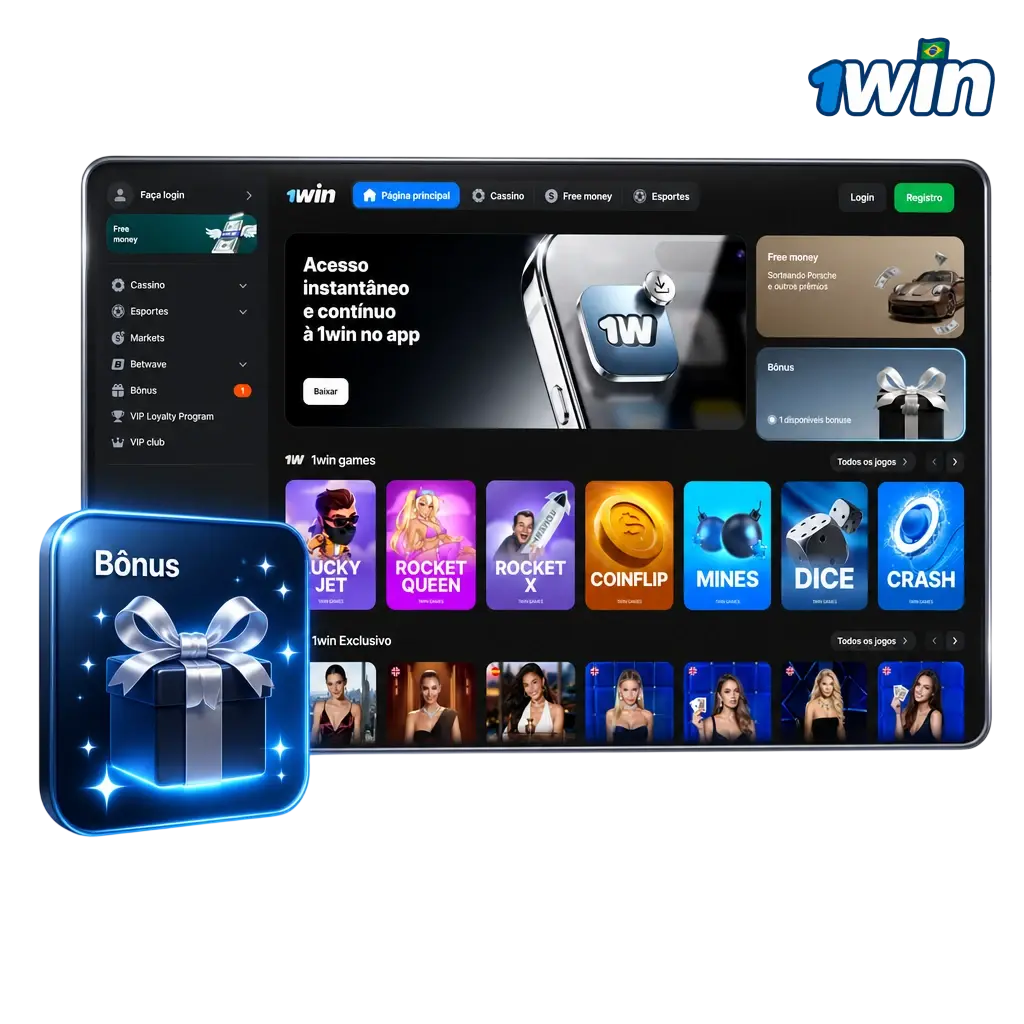 Promoções e bônus 1win no Brasil